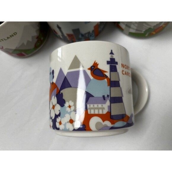 Starbucks Other - Starbucks YOU ARE HERE collection NORTH CAROLINA 14oz Coffee Mug 2017